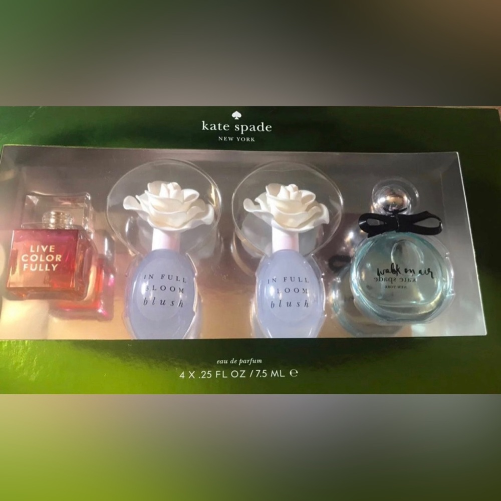 KATE SPADE PERFUME 4 PC GIFT SET WOMENS